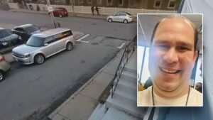 Security video captures moment former mayor stabbed multiple times outside his blue state business Security video captures moment former mayor stabbed multiple times outside his blue state business