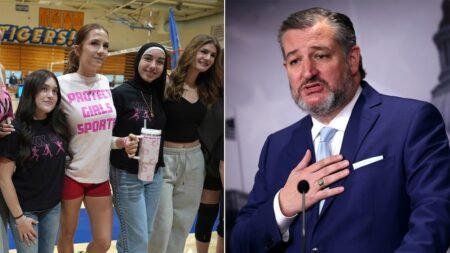 Ted Cruz calls out Californians accused of jeering girls protesting volleyball game involving trans athlete Ted Cruz calls out Californians accused of jeering girls protesting volleyball game involving trans athlete