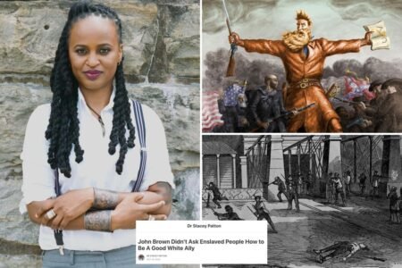 Howard University prof urges ‘white allies’ to be like militant abolitionist hanged for murder