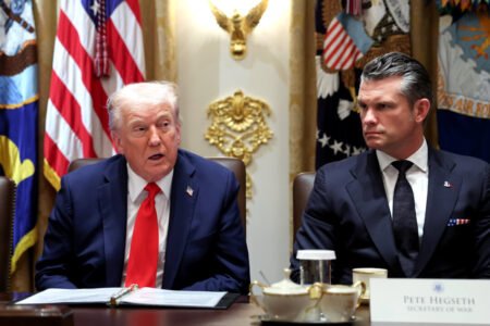Trump, Officials Tout Efforts to Combat Drug Cartels, Human Trafficking