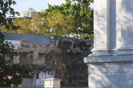 White House Ballroom Project Breaks Ground