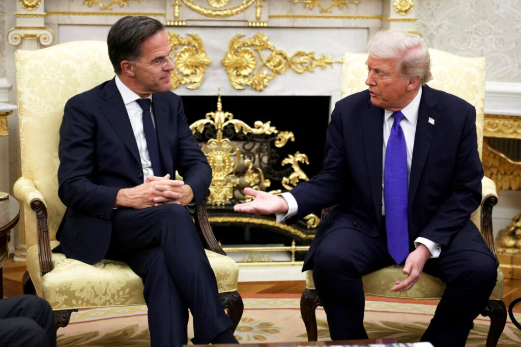 Trump Meets NATO Chief as US Toughens Russia Sanctions
