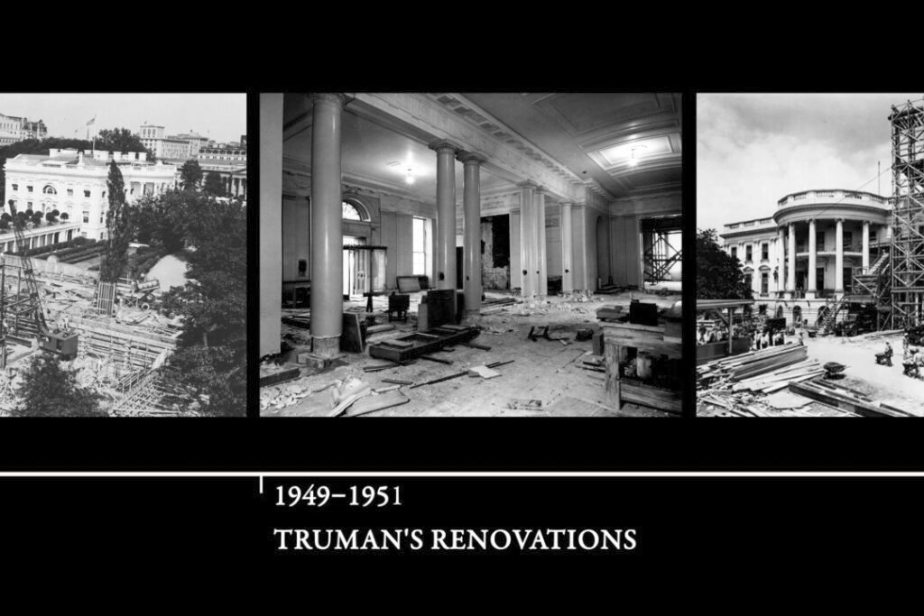 Major White House Renovations Through the Years Major White House Renovations Through the Years