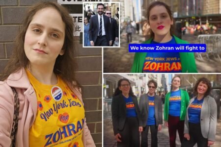 Anti-Israel trans rabbi who was once tossed out of the White House headlines ‘Jews for Zohran’ ad Anti-Israel trans rabbi who was once tossed out of the White House headlines ‘Jews for Zohran’ ad
