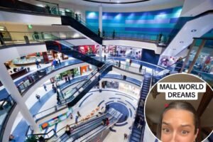 Complete strangers are bonding over having the same freaky dream — that takes place in a mall