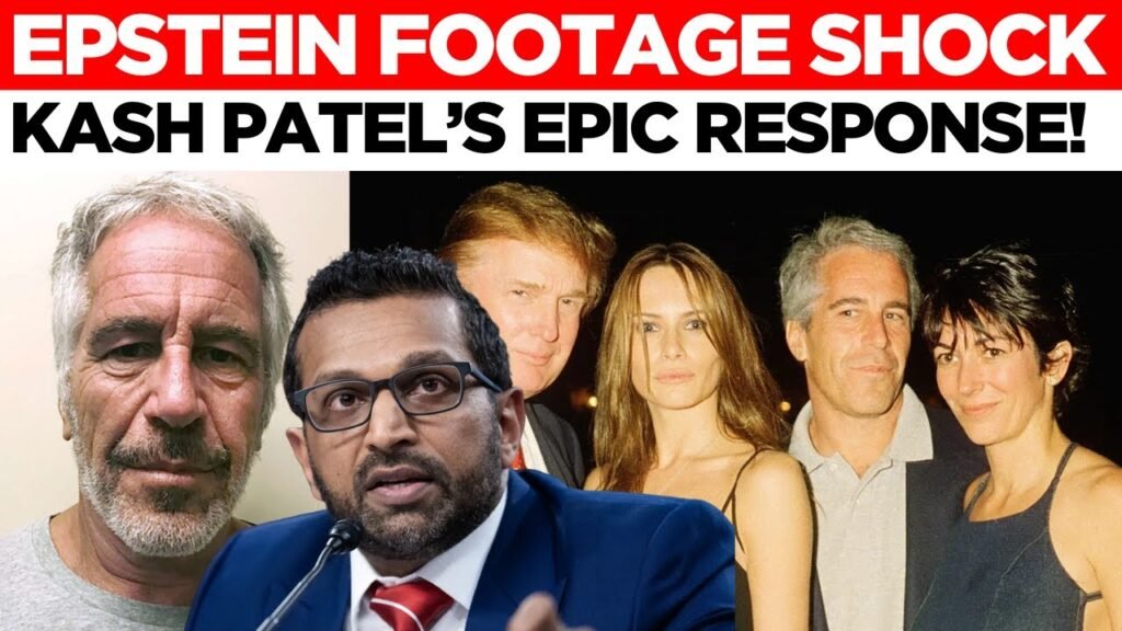 Epstein News LIVE | Epstein Video Rocks Congress; Kash Patel’s Furious Reply Stuns Lawmakers | US