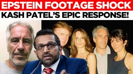 Epstein News LIVE | Epstein Video Rocks Congress; Kash Patel’s Furious Reply Stuns Lawmakers | US
