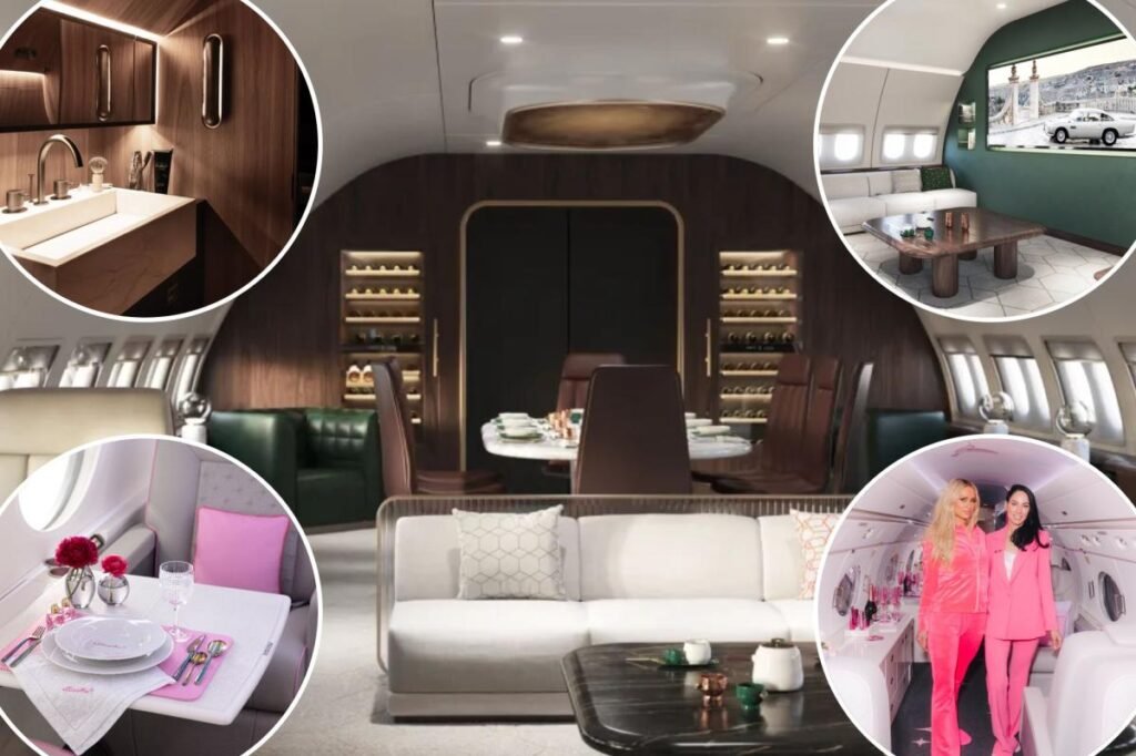 Spreading their wings: How hiring private jet interior decorators — to design custom seats for your falcons — is the new multimillionaire flex