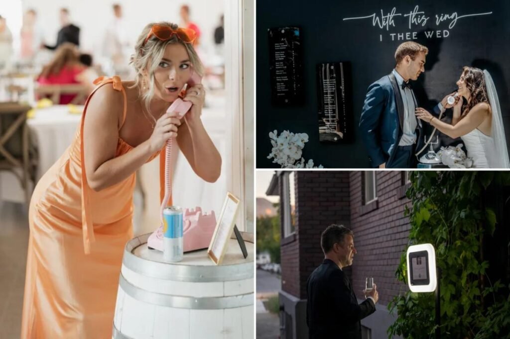 Kiss and tell: Recorded messages offer lasting testimonies from friends and family at weddings Kiss and tell: Recorded messages offer lasting testimonies from friends and family at weddings