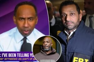 Stephen A. Smith refuses to back down after Kash Patel scolds ESPN star over NBA gambling probe comments Stephen A. Smith refuses to back down after Kash Patel scolds ESPN star over NBA gambling probe comments