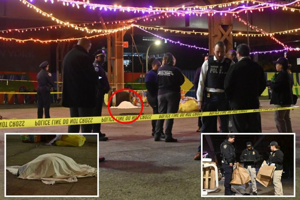 Young woman’s naked body found stuffed in green duffel bag and dumped on NYC sidewalk Young woman’s naked body found stuffed in green duffel bag and dumped on NYC sidewalk