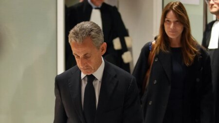 Former French President Sarkozy begins a 5-year prison sentence for campaign finance conspiracy