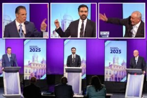 Cocktail napkin resumes, ‘tuchus’ insults and a special guest stunt, here are the top 5 moments from the final NYC mayoral debate