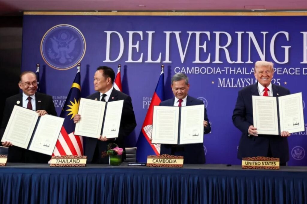 Trump signs peace and trade deals ending conflict between Cambodia and Thailand — rips UN: ‘Didn’t get involved’ Trump signs peace and trade deals ending conflict between Cambodia and Thailand — rips UN: ‘Didn’t get involved’
