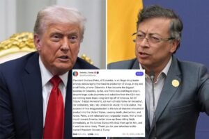 Trump says he’s cutting off all subsidies to Colombia, accuses Prez Gustavo Petro of being ‘illegal drug leader’