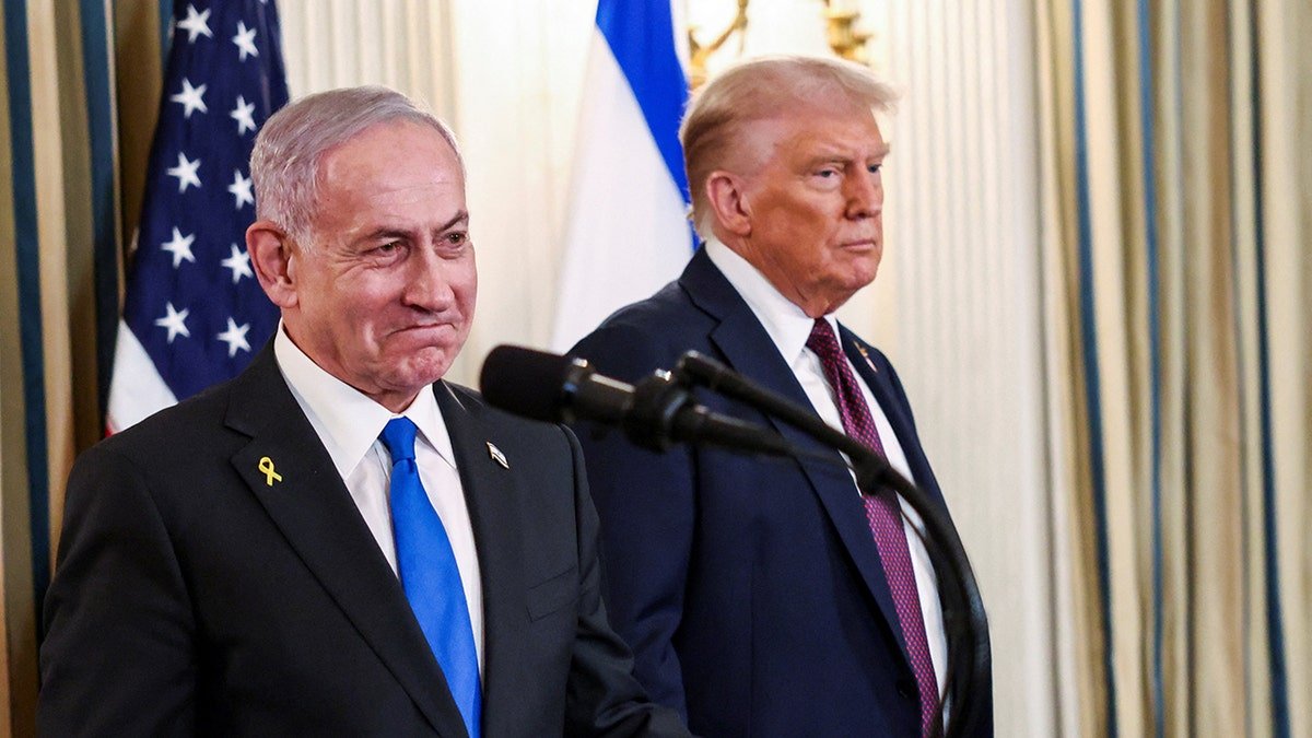 U.S. President Trump meets Israeli PM Netanyahu at the White House