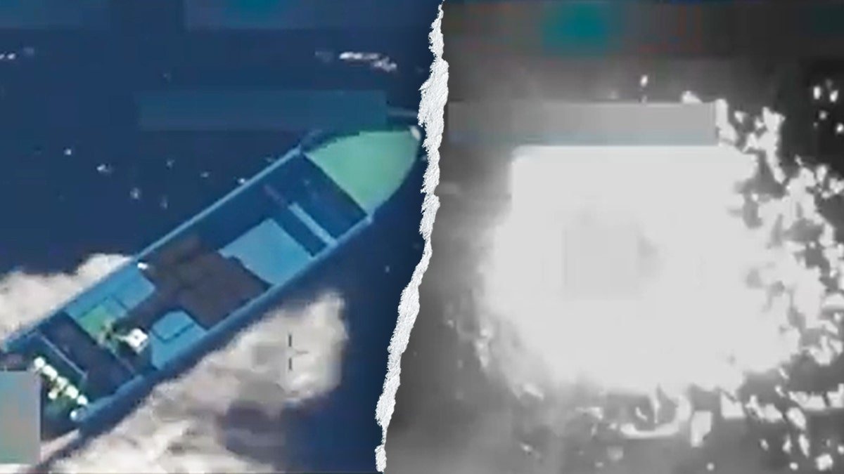 Drug vessel destroyed in explosive strike by US military