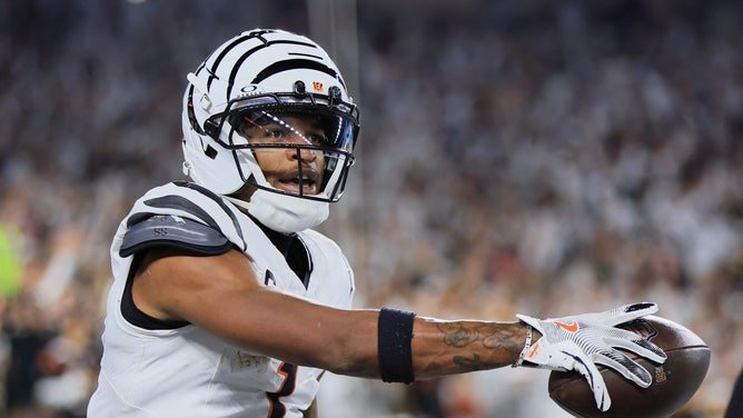 Ja'Marr Chase of the Cincinnati Bengals