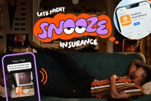 Grubhub is offering insurance for people who fall asleep before their food arrives — but there’s a catch