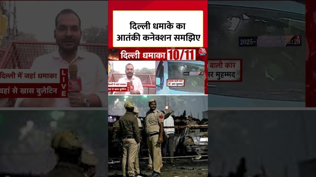 Delhi Blast News: दिल्ली धमाके का आतंकी कनेक्शन समझिए #shortvideo #aajtak #viralvideo Delhi Blast News: दिल्ली धमाके का आतंकी कनेक्शन समझिए #shortvideo #aajtak #viralvideo