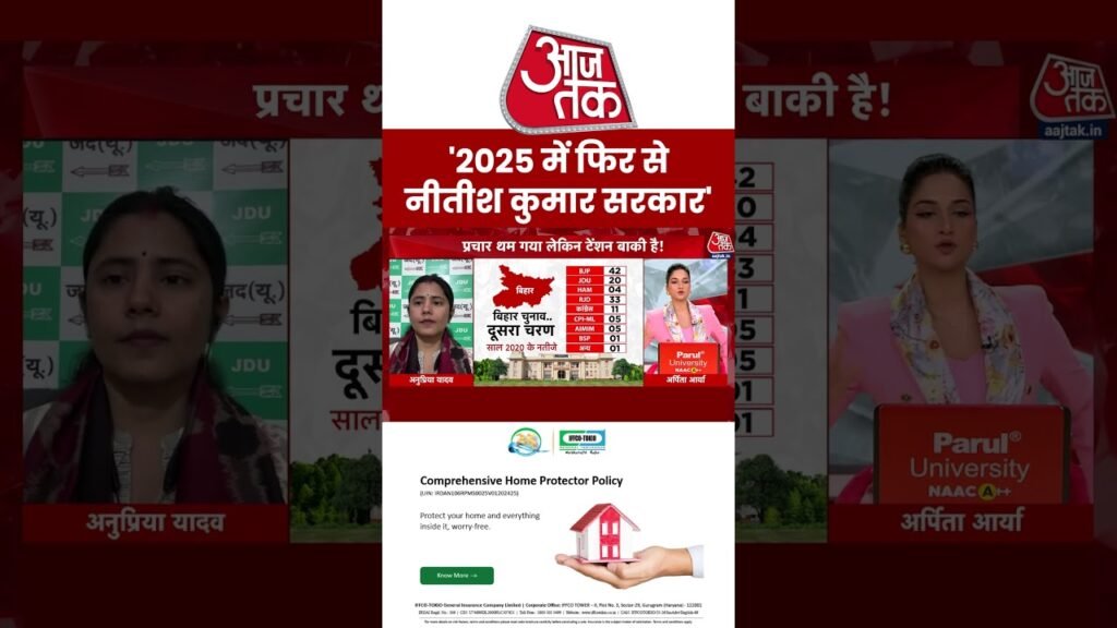 Bihar Elections: ‘2025 में फिर से नीतीश कुमार सरकार’ #aajtak #biharpolitics #news #viral Bihar Elections: ‘2025 में फिर से नीतीश कुमार सरकार’ #aajtak #biharpolitics #news #viral