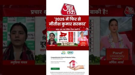 Bihar Elections: ‘2025 में फिर से नीतीश कुमार सरकार’ #aajtak #biharpolitics #news #viral
