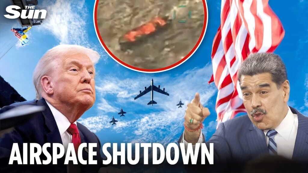 Trump declares Venezuela’s airspace is ‘CLOSED’ after chilling land strikes warning Trump declares Venezuela’s airspace is ‘CLOSED’ after chilling land strikes warning