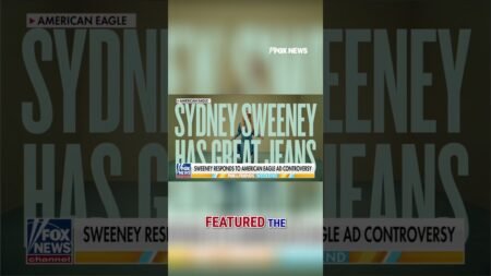 Sydney Sweeney’s EMOTIONAL response to American Eagle backlash #foxnews #news #us #fox
