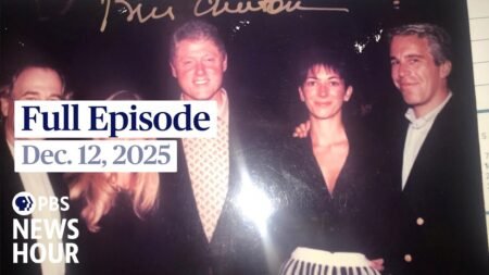 PBS News Hour full episode, Dec. 12, 2025