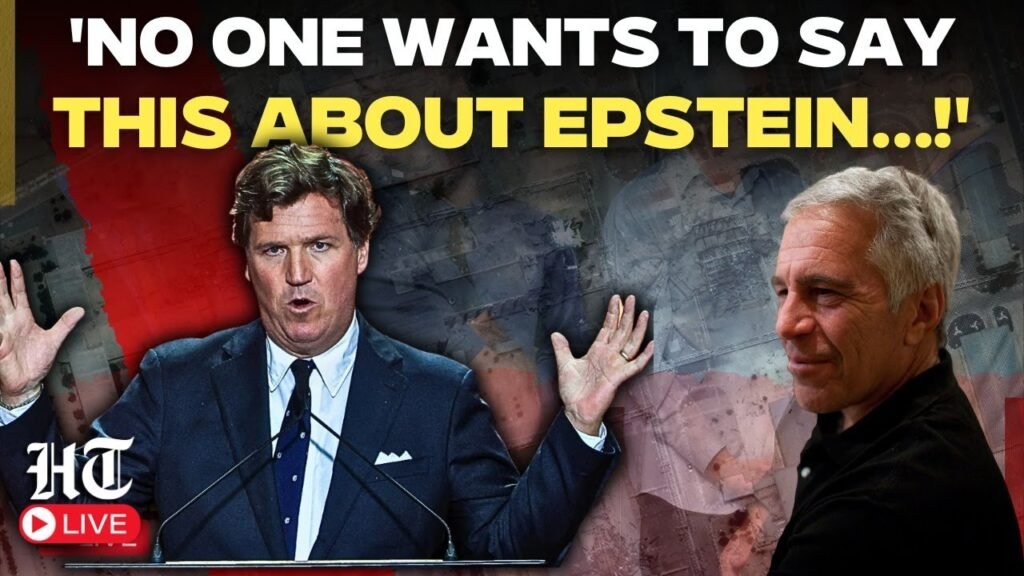 US News Live | Tucker Carlson’s Message to America on the Epstein ‘Cover-Up’ | Israel | Trump