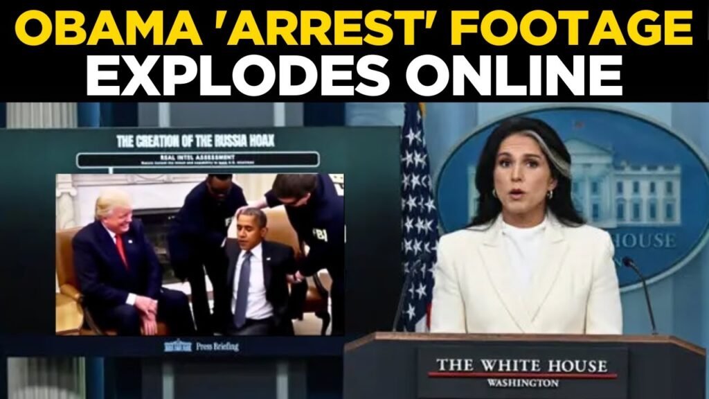 US News LIVE | Tulsi Gabbard’s REVELATION on Obama | Trump News LIVE | Obama Arrest News LIVE