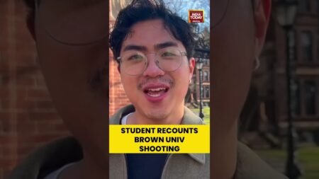 Student Recounts Brown University Shooting | #shorts #usnews