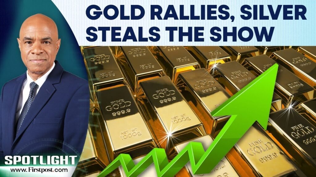 Gold Hits Record High of ,400 on Fed Rate Cut Chances, Silver Shines | Spotlight | N18G