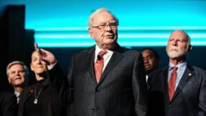 Berkshire Hathaway shares fall as Greg Abel succeeds Warren Buffett