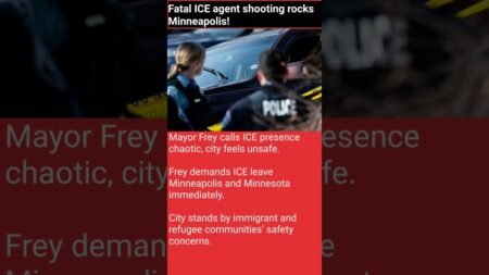 ICE killed her! Sparks Chaos in Minneapolis | #shortfeed #trump #viral #uspolitics