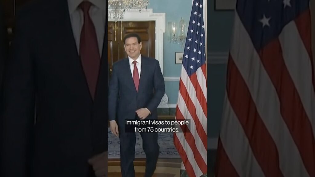 US to Halt Issuing Visas to Immigrants From 75 Countries