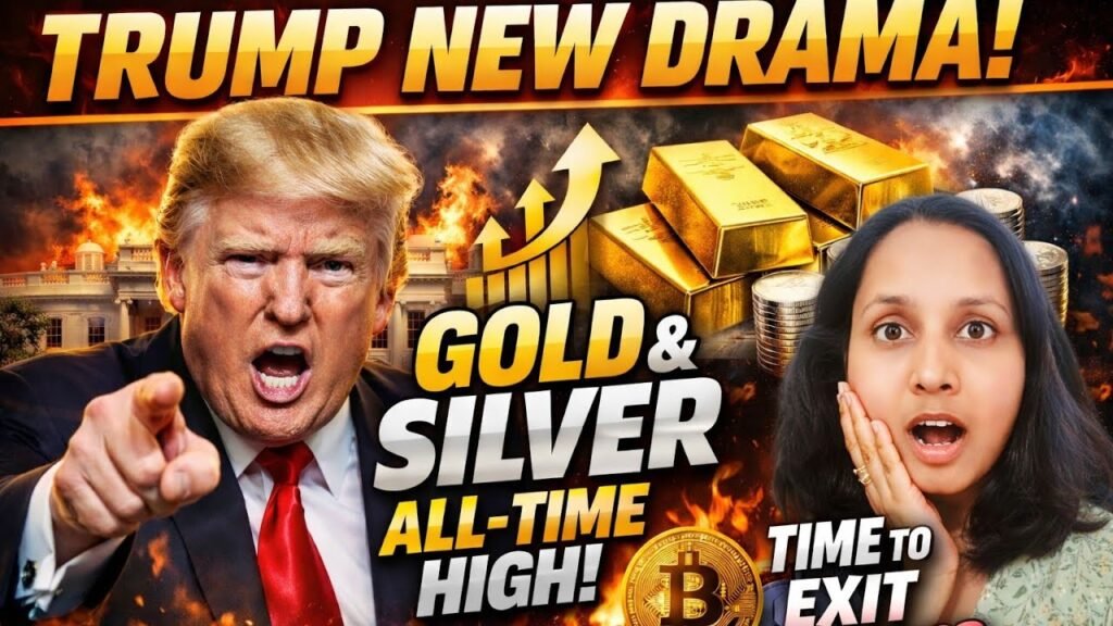 CRYPTO EXIT TIME 🚨 GOLD SILVER PRESSURE 🔥 TRUMP TARIFF WAR AGAIN | CRYPTO LATEST NEWS
