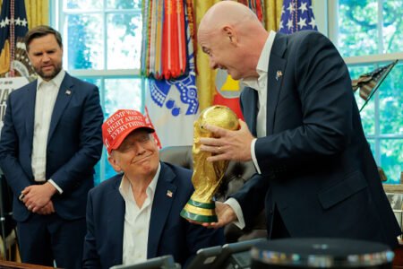 Disgraced FIFA Boss Targets Trump While Warning Fans Off US World Cup
