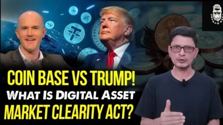 Coin Base Vs Trump! What Is Digital Asset Market Clarity Act? Crypto Baba