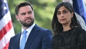 Slate Writer Suggests JD Vance Got Wife Pregnant to Quash Erika Kirk Rumors