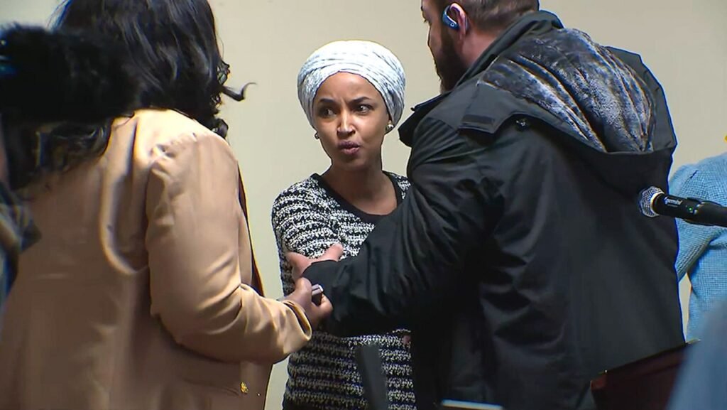 Substance sprayed on Rep Ilhan Omar reportedly identified as apple cider vinegar; FBI investigating Substance sprayed on Rep Ilhan Omar reportedly identified as apple cider vinegar; FBI investigating