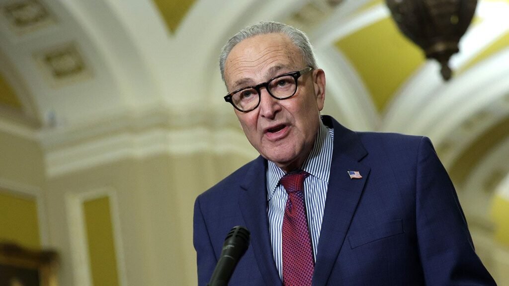 Schumer rolls out list of ICE demands as White House says Dems ‘blocked’ deal-making session Schumer rolls out list of ICE demands as White House says Dems ‘blocked’ deal-making session