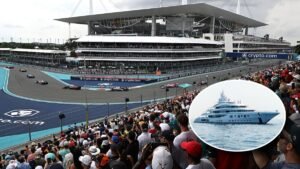 Miami GP Will Have A Fake Superyacht Plopped Next To The Track Because Its F1 And It’s Awesome