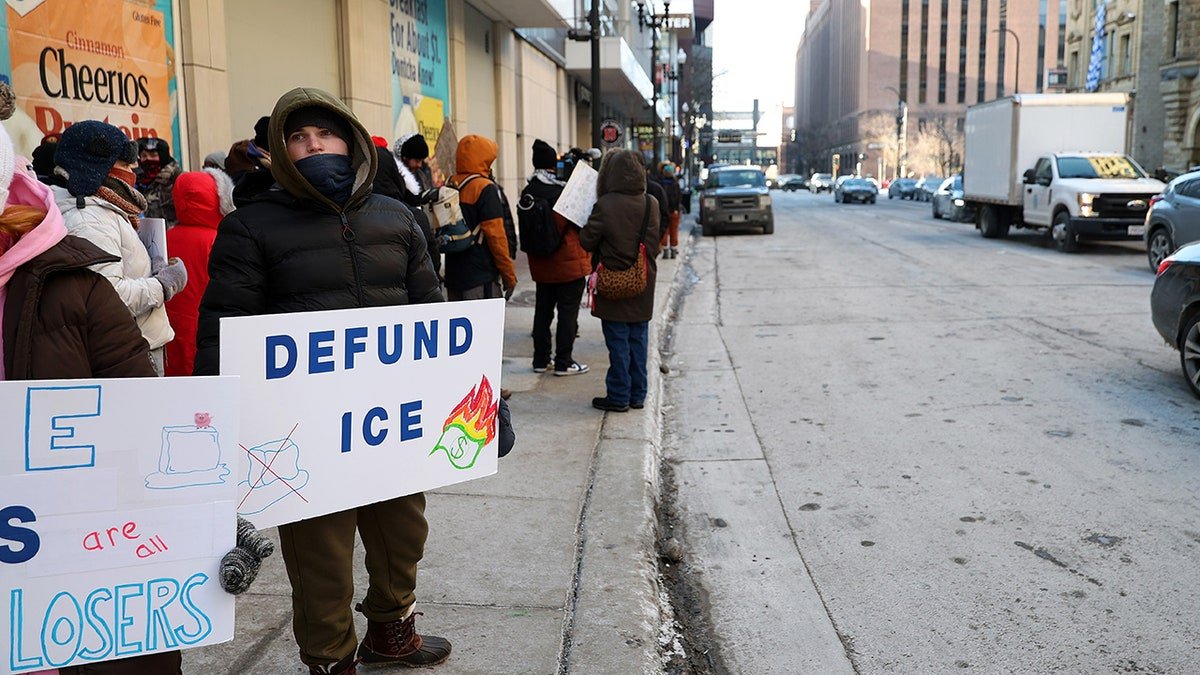 Anti-ICE protests take place in Minnesota