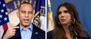 Hakeem Jeffries Backs Impeachment Push Against Kristi Noem