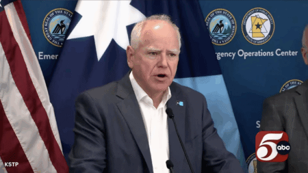 Trump Is Letting Tim Walz Beat Him In Minneapolis