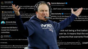 Bill Belichick Shockingly Snubbed As First-Ballot Hall Of Famer, Sports World Reacts