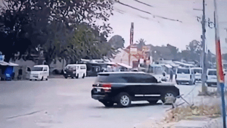 Philippine mayor unharmed after apparent RPG attack on car in broad daylight
