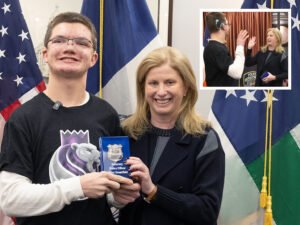 Calif. teen with rare disease becomes NYPD cop for a day: ‘I can definitely protect New York’ Calif. teen with rare disease becomes NYPD cop for a day: ‘I can definitely protect New York’