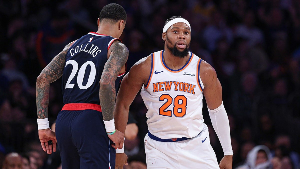 Guerschon Yabusele goes up against the Clippers